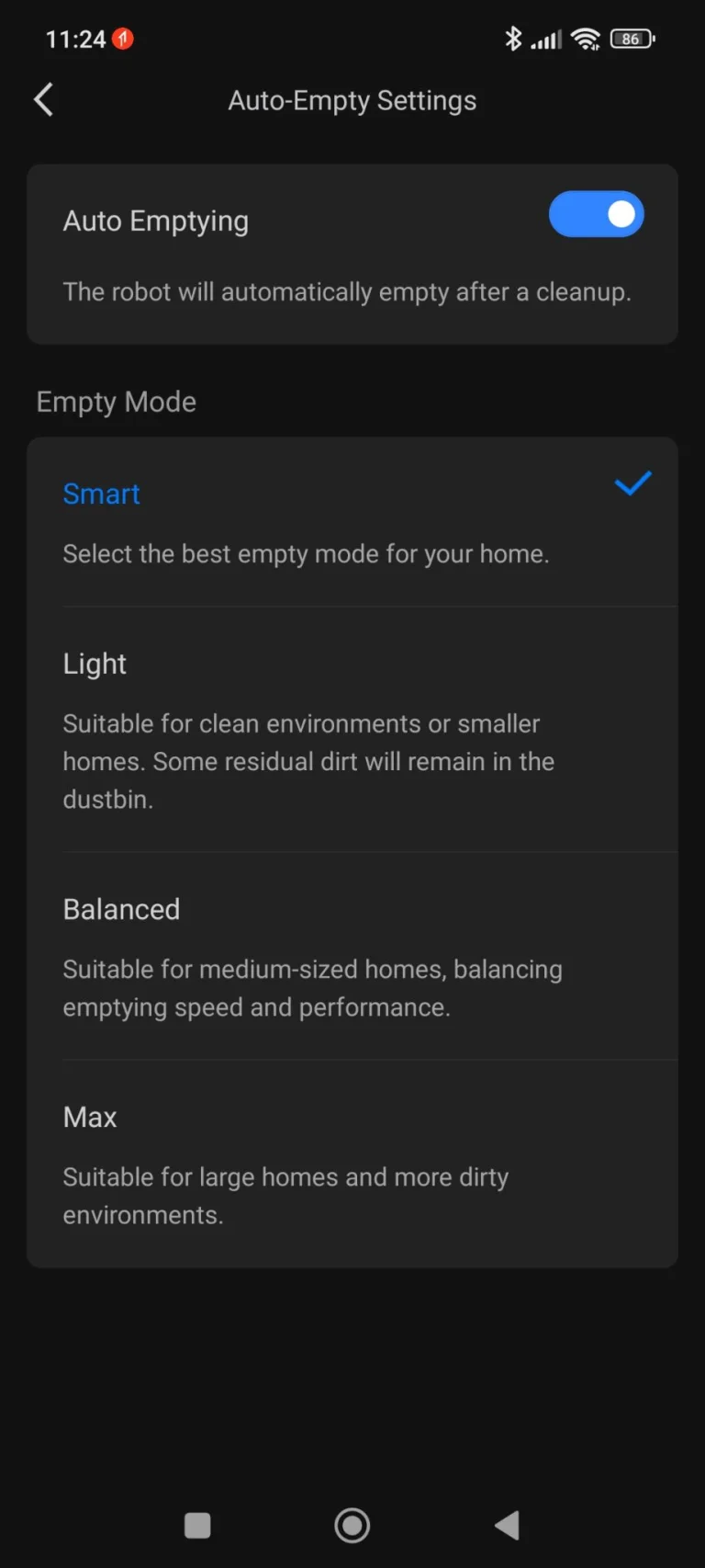 Prueba 8 del robot aspirador autovaciable Roborock Q33 Max+