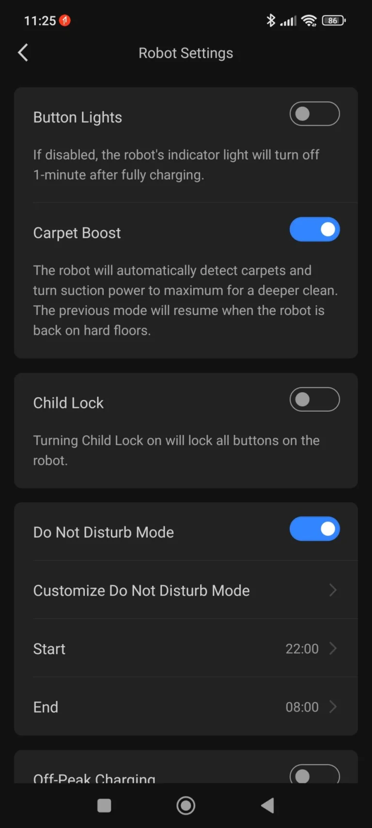 Prueba 8 del robot aspirador autovaciable Roborock Q34 Max+