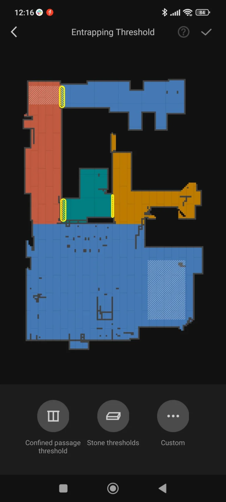 Prueba 8 del robot aspirador autovaciable Roborock Q41 Max+