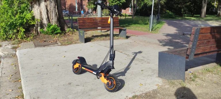 Kukirin G3 elektromos roller teszt 25