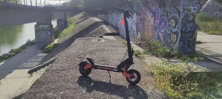 Kukirin G3 elektromos roller teszt 31