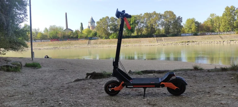 Kukirin G3 elektromos roller teszt 33