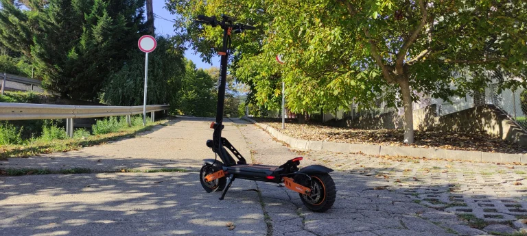 Kukirin G2 Max elektromos roller teszt 34