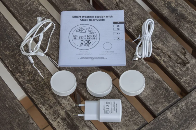 RSH-SWS001 okosotthonba illeszthető időjárás-állomás teszt 3