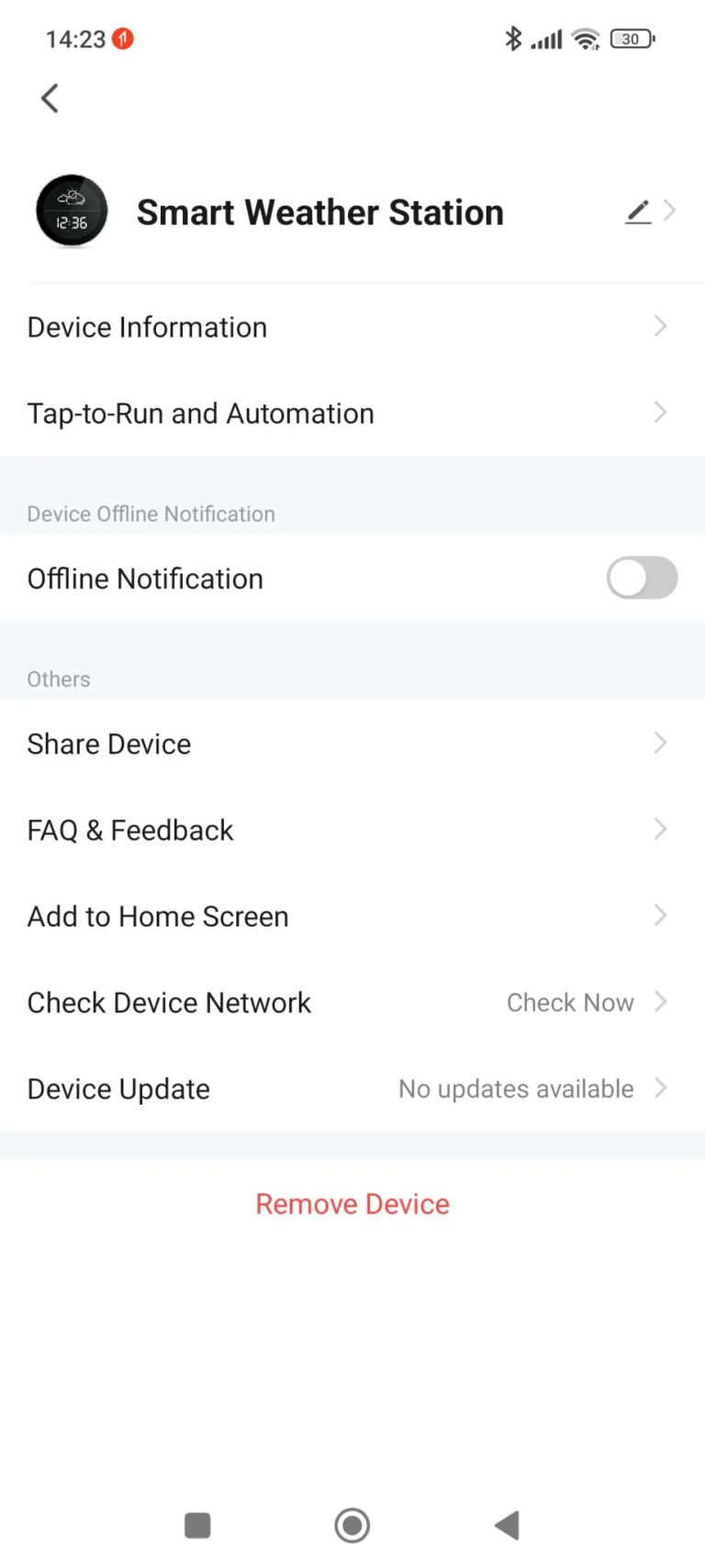 RSH-SWS001 okosotthonba illeszthető időjárás-állomás teszt 13