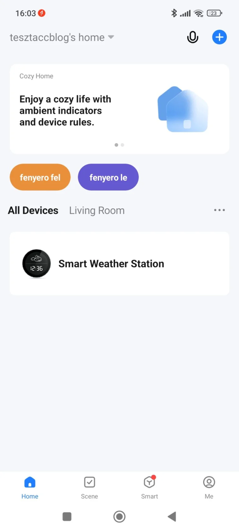 RSH-SWS001 okosotthonba illeszthető időjárás-állomás teszt 25