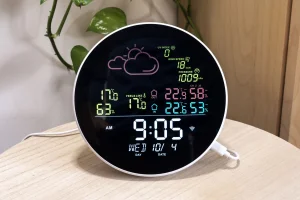 RSH-SWS001 okosotthonba illeszthető időjárás-állomás teszt