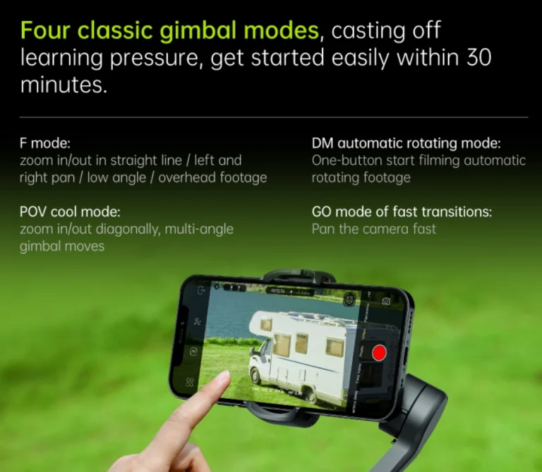 Egy gimbal, ami segít a jó felvételek elkészítésében 8