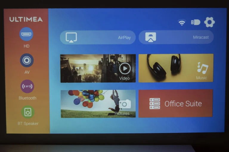 Ultimea Apollo P40 projektor teszt 14