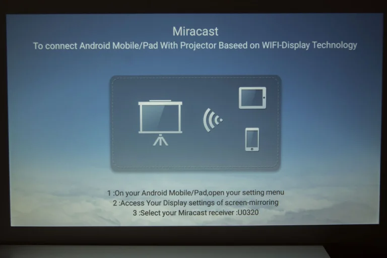 Ultimea Apollo P40 projektor teszt 17