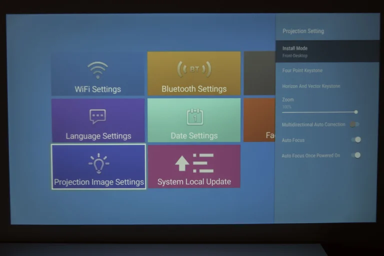Ultimea Apollo P40 projektor teszt 19