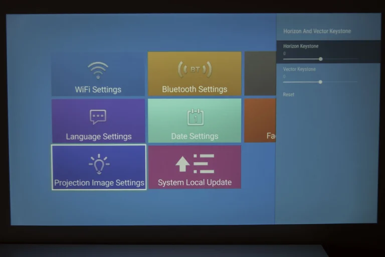 Ultimea Apollo P40 projektor teszt 21