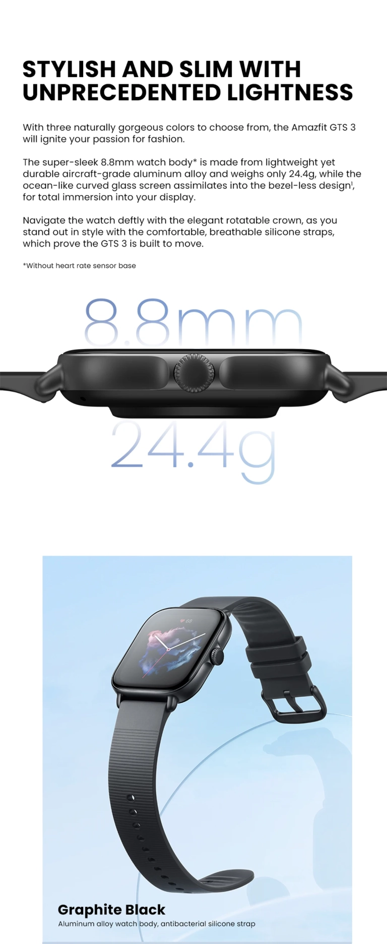 Amazfit GTR/GTS 3 okosóra páros vihető 30 000 alatt 6