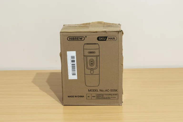 Hibrew H4 és H4A hordozható kávéfőző teszt 22