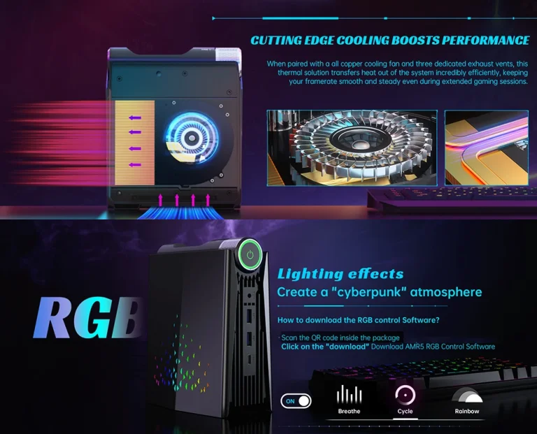 Ryzen 7-es mini PC 100 000 forintért 7