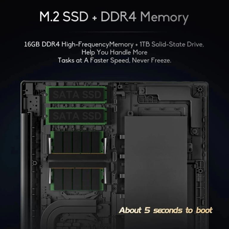 Ninkear N16 Pro notebook meglepően bika paraméterekkel 16