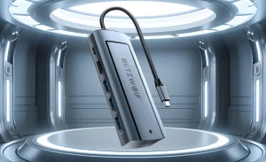 Újabb Type-C dokkoló a BlitzWolftól, most SSD slottal