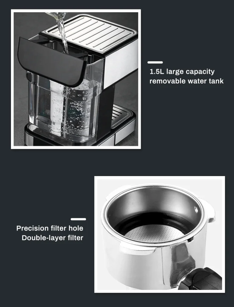 Hibrew H5 hőmérséklet-kijelzős kávéfőző olcsón 8