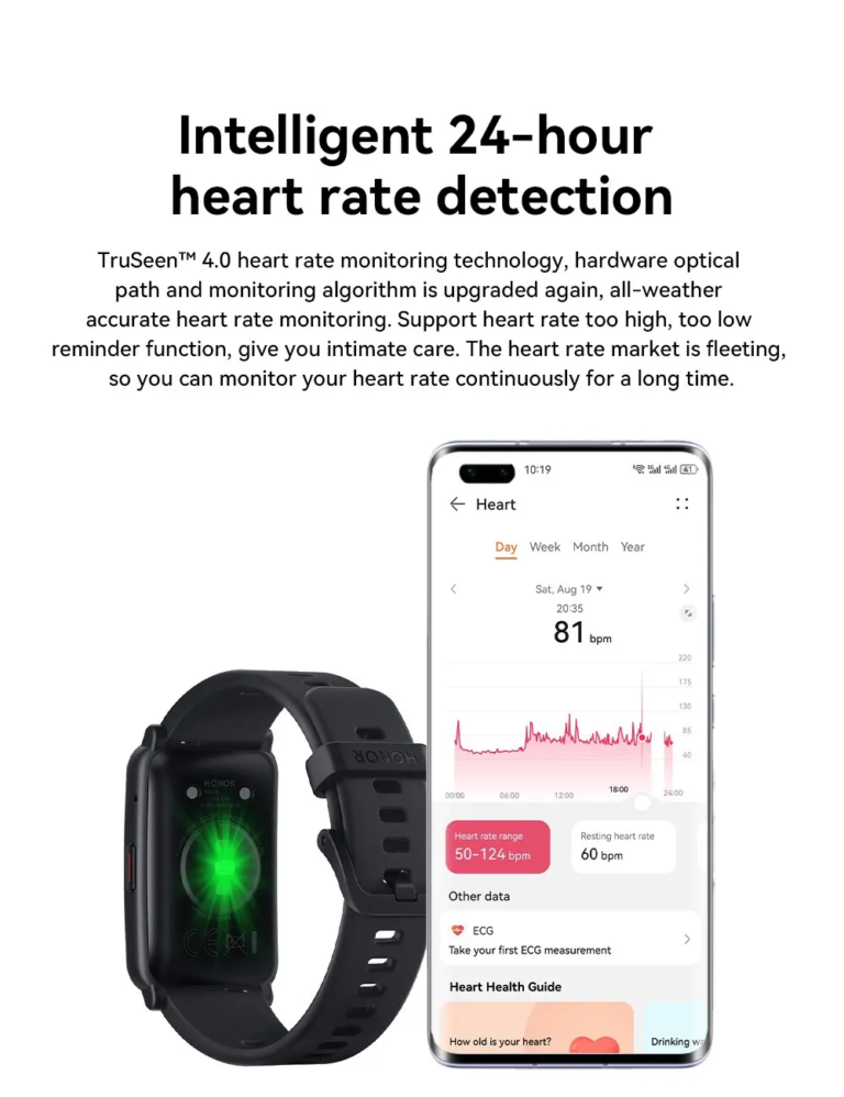 Honor Watch ES okoskarkötő 10 900-ért vihető 3