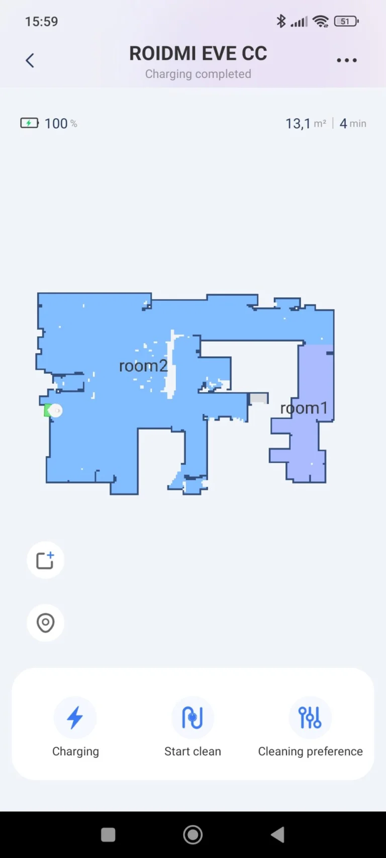 Roidmi EVE CC önürítős robotporszívó teszt 27