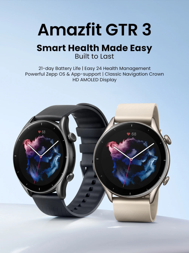 Amazfit GTR/GTS 3 okosóra páros vihető 30 000 alatt 5