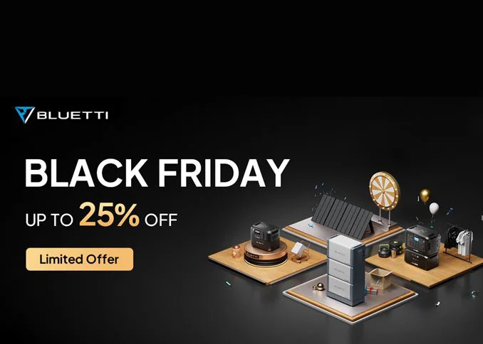 Black Friday and Cyber ​​Monday at Bluetti
