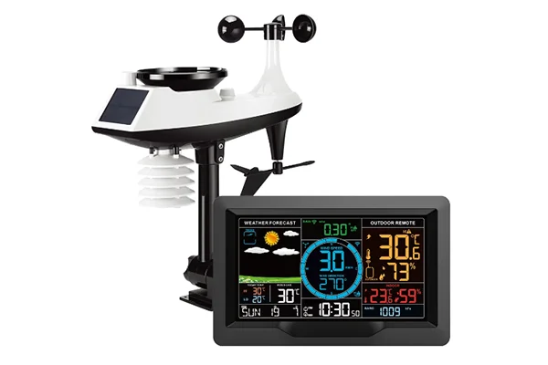 The price of a complete all-knowing weather station is attractive