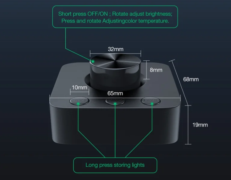 Világosodj meg BlitzWolf BW-CML5 monitorlámpával 6