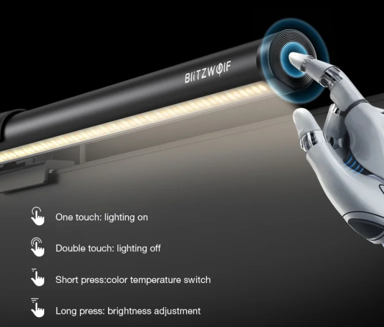 Világosodj meg BlitzWolf BW-CML5 monitorlámpával 4