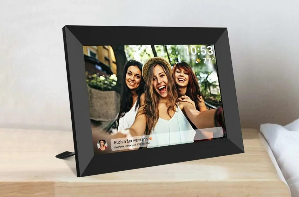 Digitális képkeret, amit WiFi-n lehet képekkel ellátni 1