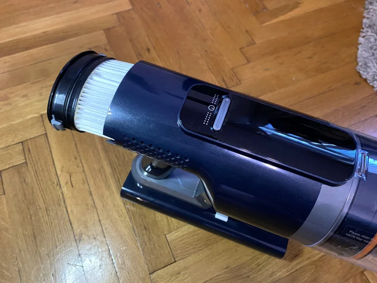 Prueba 1 del aspirador estacionario autodrenante Ultenic FS6