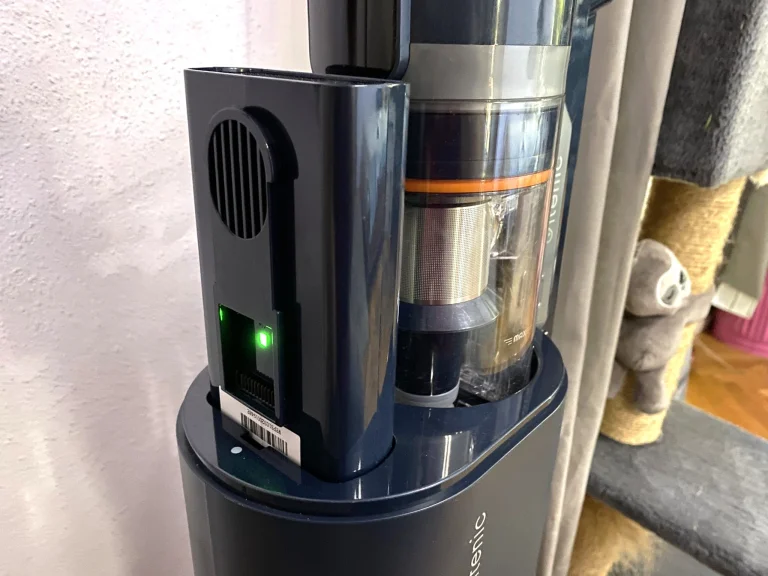 Prueba 1 del aspirador estacionario autodrenante Ultenic FS13