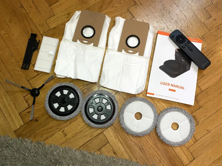 Ultenic TS1 önürítős robotporszívó teszt 7