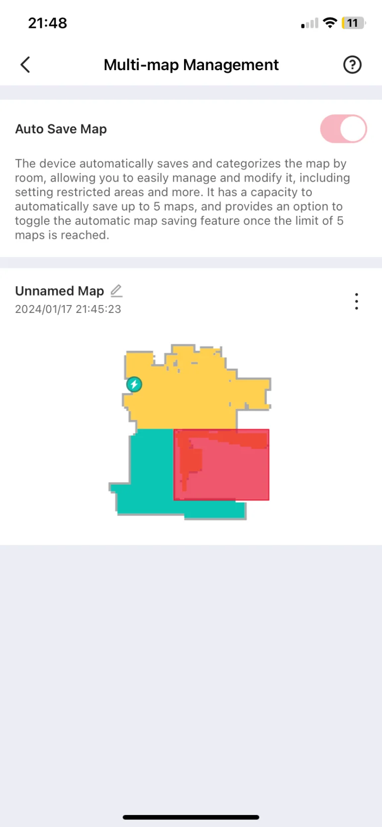 Ultenic TS1 önürítős robotporszívó teszt 24