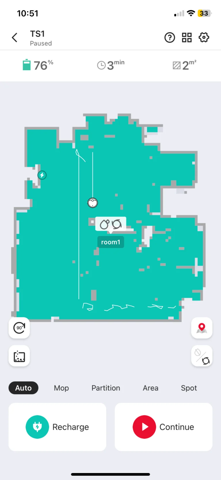 Ultenic TS1 önürítős robotporszívó teszt 25