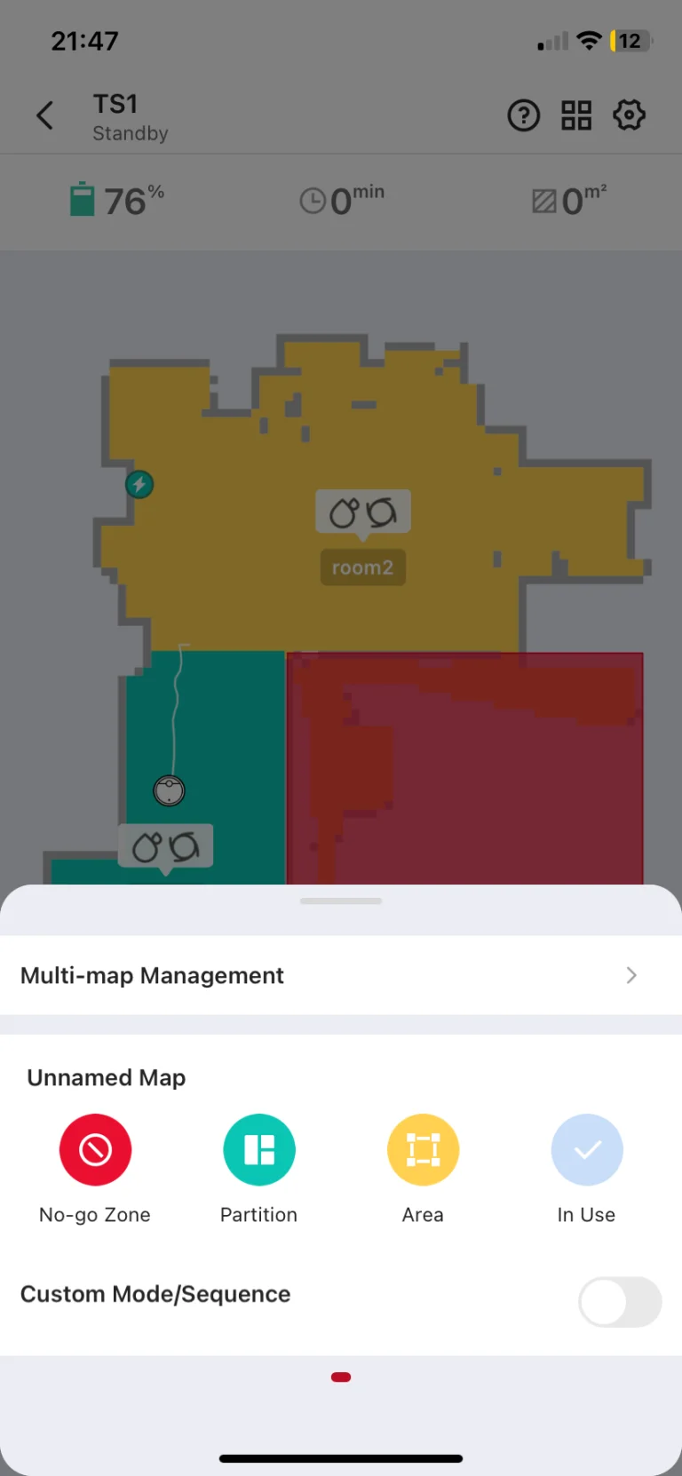 Ultenic TS1 önürítős robotporszívó teszt 26