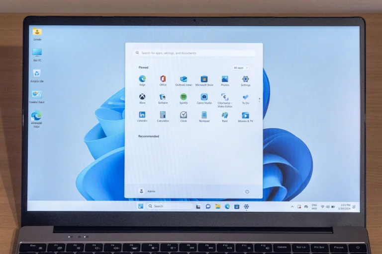 Ninkear A15 Plus notebook teszt 3