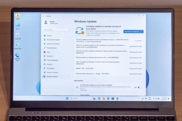 Ninkear A15 Plus notebook teszt 4