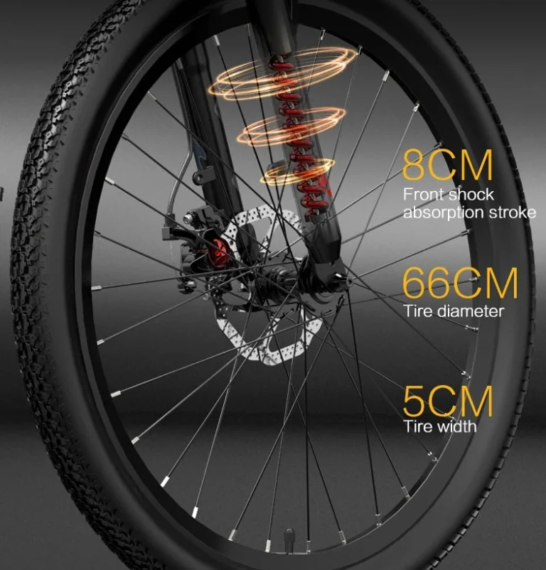 Összecsukható elektromos MTB bicikli kifejezetten jó áron 7