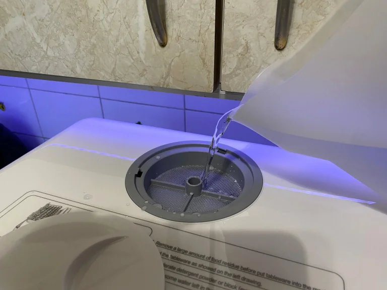 BlitzHome BH-CDW1 hordozható mosogatógép teszt 13