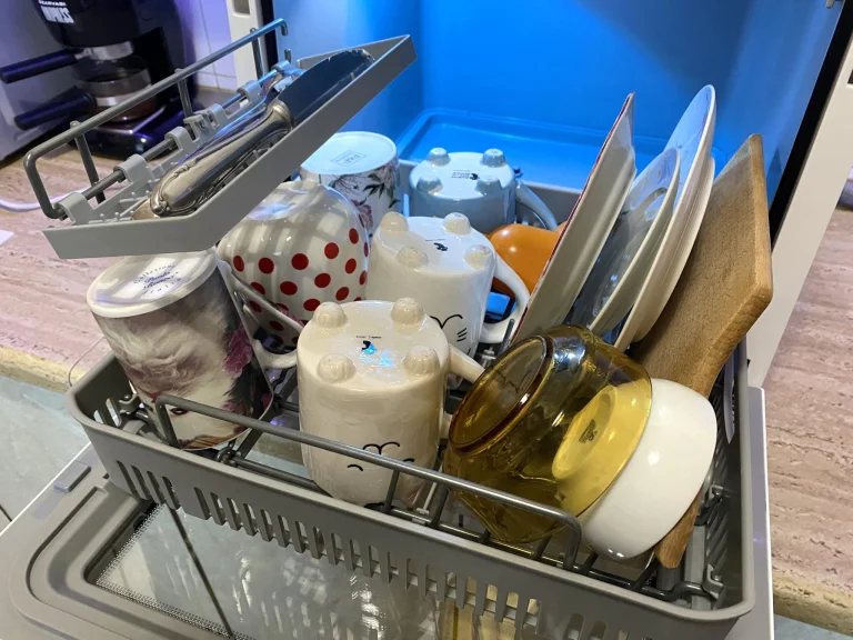 BlitzHome BH-CDW1 hordozható mosogatógép teszt 24