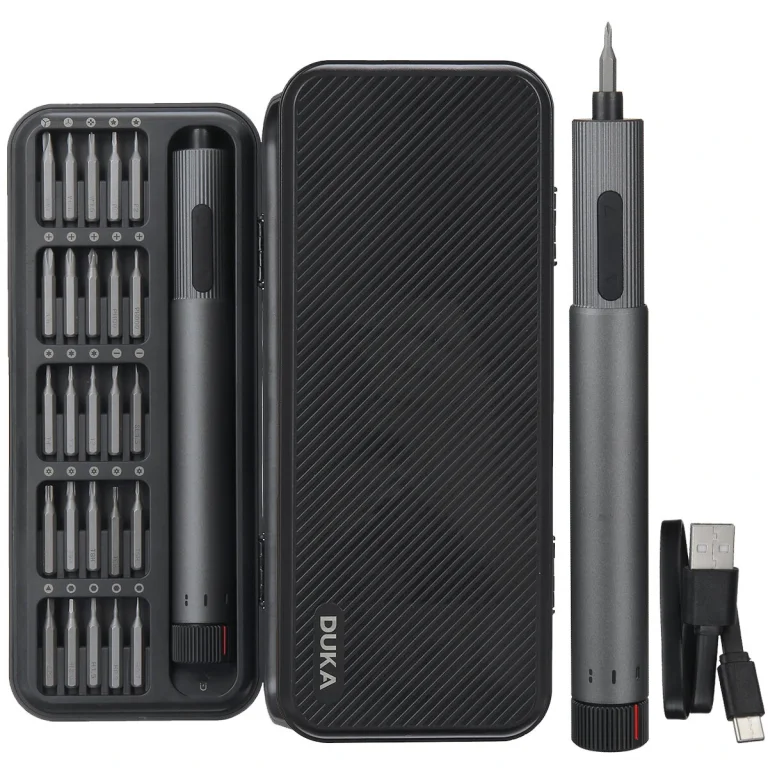 DUKA E2 precíziós elektromos csavarhúzó készlet olcsón 2