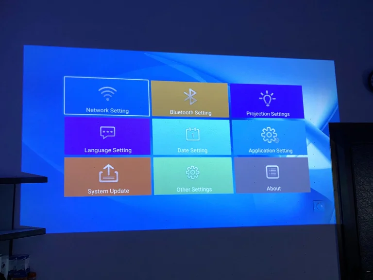 Wanbo X2 Max projektor teszt 12