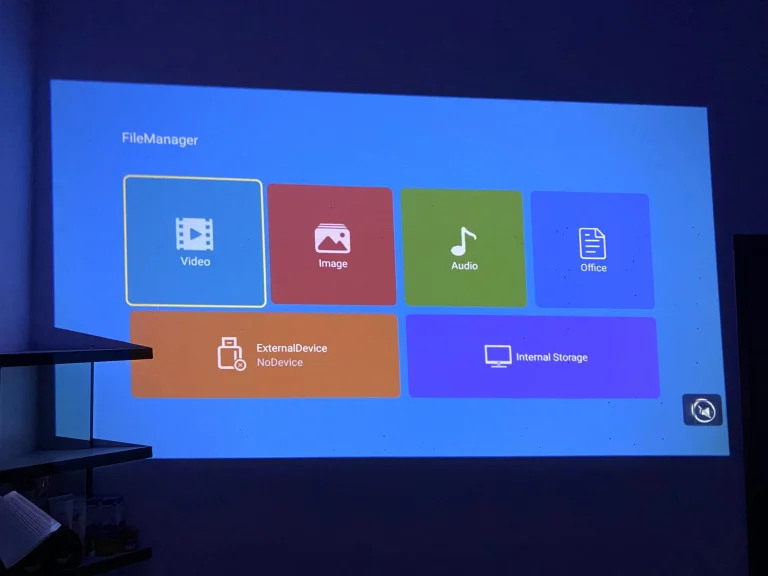 Wanbo X2 Max projektor teszt 14