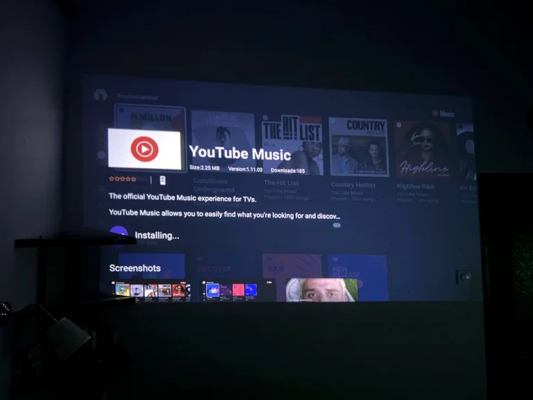 Wanbo X2 Max projektor teszt 24