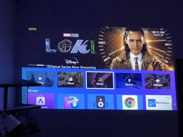 Wanbo X2 Max projektor teszt 30