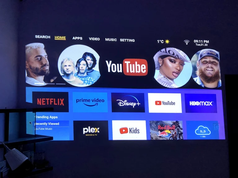 Wanbo X2 Max projektor teszt 28