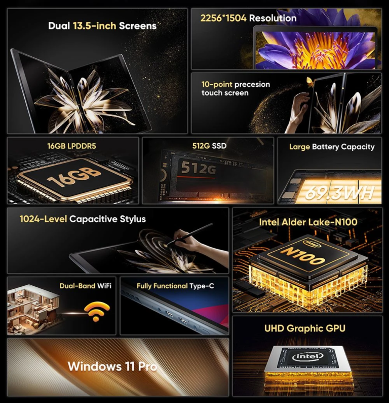 A Tablet Vásár legérdekesebb kütyüje: N-One Nbook Air 10