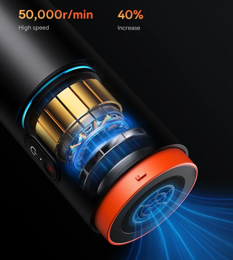 Baseus A2 Pro autós porszívóval a verda tisztaságáért 3