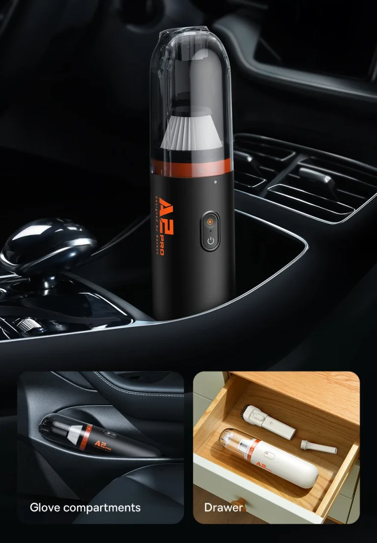 Baseus A2 Pro autós porszívóval a verda tisztaságáért 2